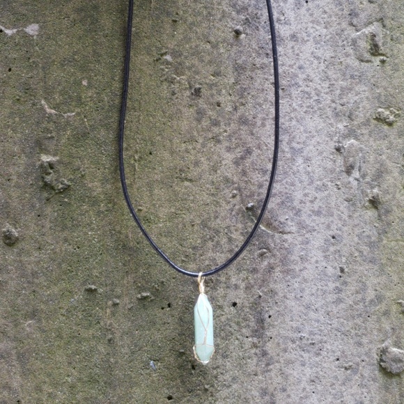 Natural Green Aventurine necklace 🐢 - Picture 5 of 5